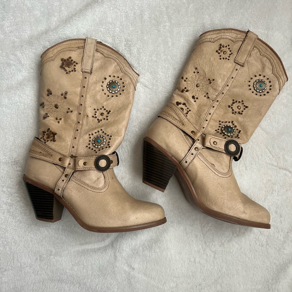 Dingo Heeled Western Boots